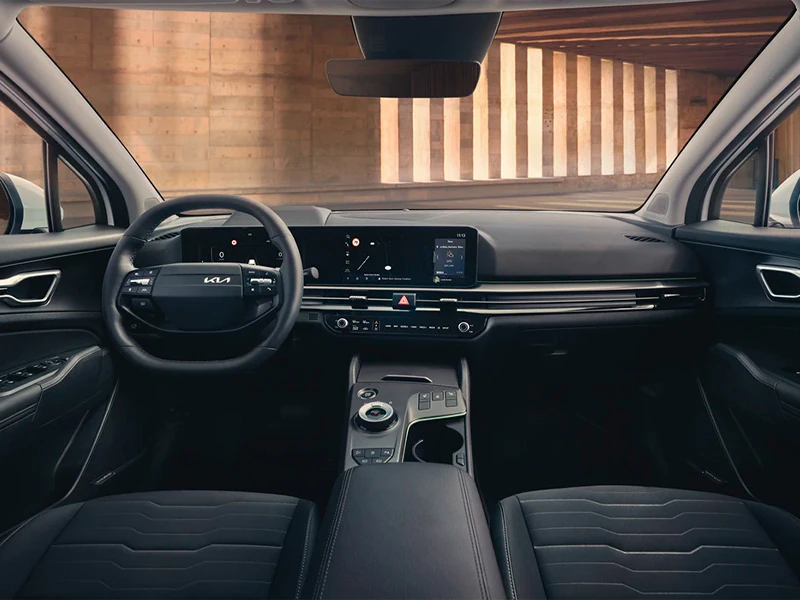 interior novo kia sportage hev